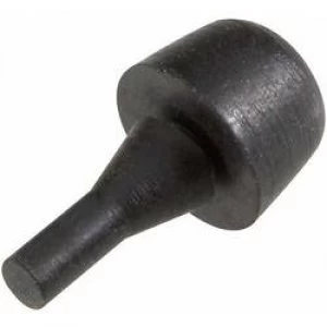 Image of PB Fastener 1278 01 Snap in Foot Black x H 6.5mm x 12.2 mm