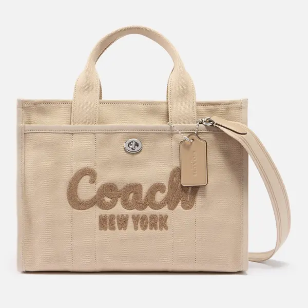 Image of Coach Cargo Canvas Tote Bag Cream female CP158 LHVRA