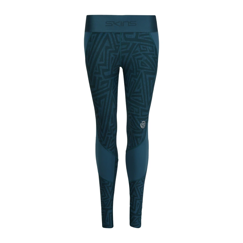 Image of Skins Sr3 Lg Tights Performance Tights 8 (XS) Green 34908617310