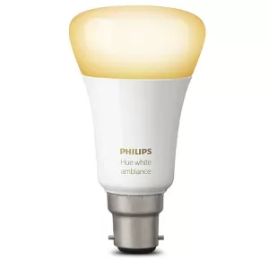Image of Philips Hue Smart WiFi Dimmable White B22 60W Bluetooth Light Bulb