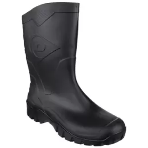 Image of Dee Plain Rubber Wellingtons Black Size 38