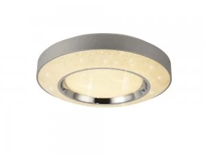 Image of LED Ceiling 36W, With Remote Control 3000K-6000K, 2400lm, Polished Chrome, Silver