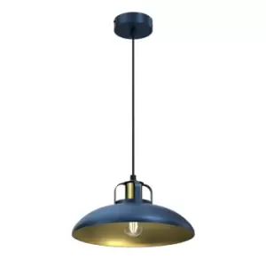 Image of Milagro Pendant Lamp Felix Blue 1 x E27