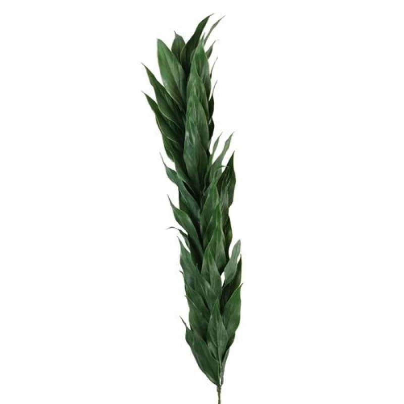 Image of Leaf 100cm Artificial Plastic Decorative Leaf Spray