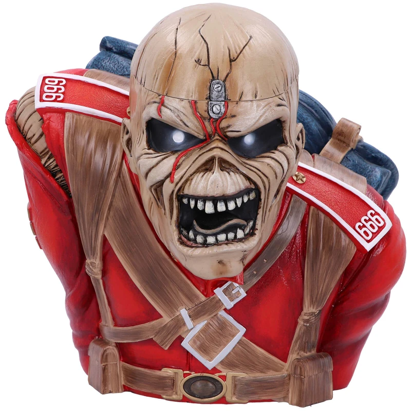 Image of Iron Maiden The Trooper Bust Box 26.5cm