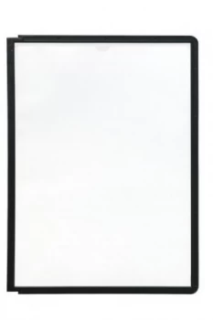 Image of Sherpa Display Panel A4 Black 5606/01 - 10 Pack