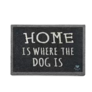 Image of Pet Food Mat - Home Is Where The Dog Is
