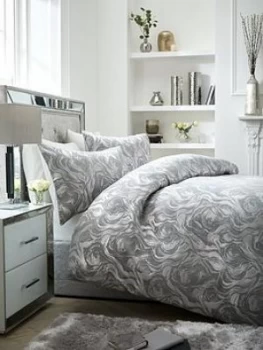 Image of Silver Marble Duvet Set - Sk