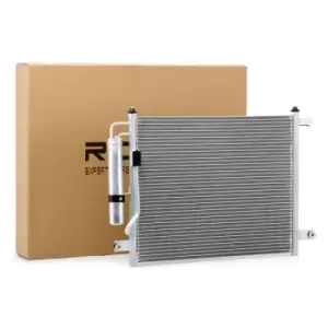 Image of RIDEX Condenser 448C0054 AC Condenser,Condenser, air conditioning CHEVROLET,DAEWOO,KALOS,Aveo / Kalos Limousine (T250, T255)