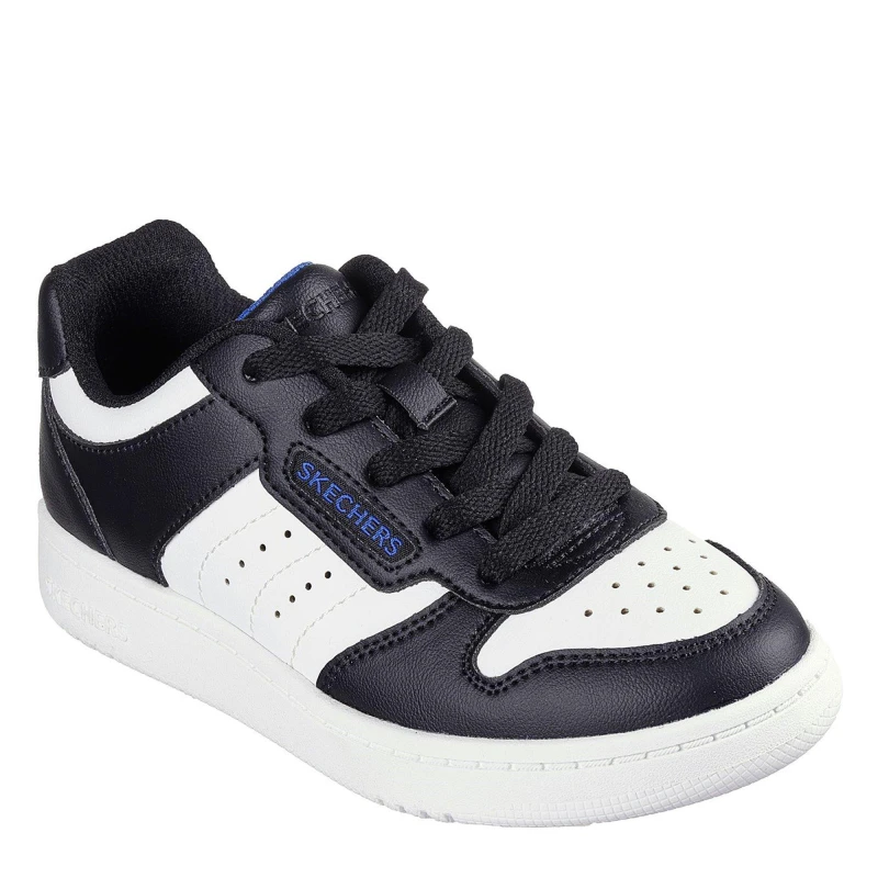 Image of Skechers Kids Q Street Low-Top Trainers Black/White male 4 (37)