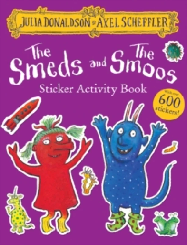 Image of Julia Donaldson The Smeds and the Smoos Sticker Book Multi unisex
