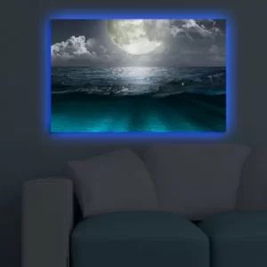 Image of 4570DACT-31 Multicolor Decorative LED Lighted Canvas Painting