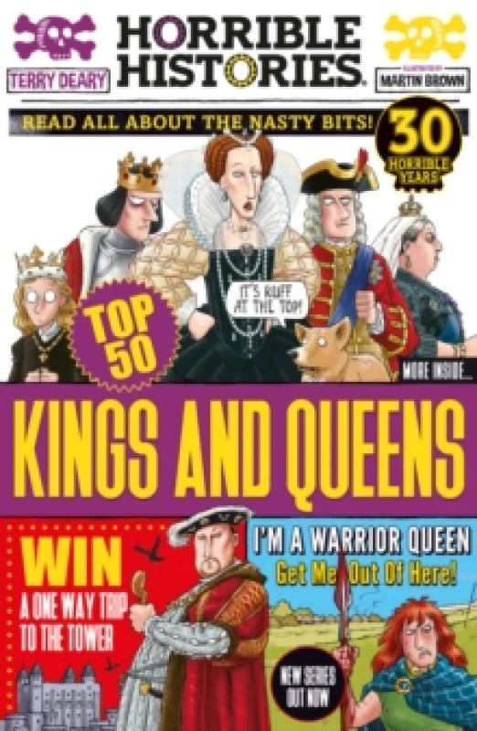 Image of Top 50 Kings and Queens Paperback / softback
