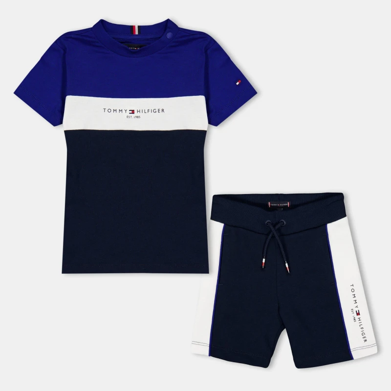 Image of Tommy Hilfiger Kids Essential Clothing Set Wedge Blue D03 male 12Y