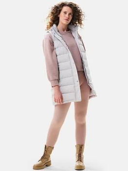 Image of Regatta Fawndelia Hooded Gilet - Grey, Size 8, Women