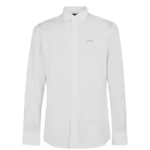 Image of Boss Hank Slim Fit Shirt - White