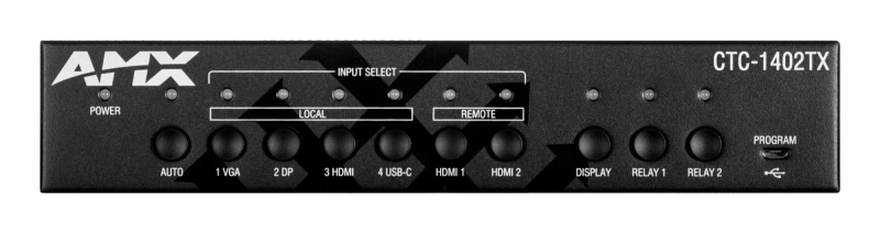 Image of AMX CTC-1402 AV transmitter & receiver Black