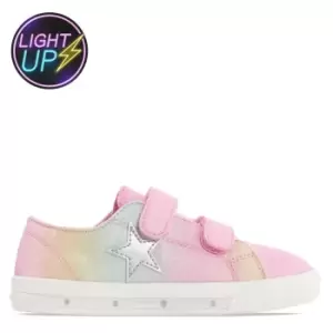 Image of Fabric Flash Canvas Trainers Infants - Metallics