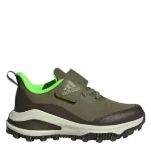 Image of adidas FortaRun All-Terrain Cloudfoam Sport Running Elast - Focus Olive / Magic Lime Met /