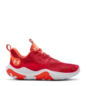 Image of Under Armour Spawn 3 Mens Basketball Shoes - Red