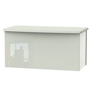 Image of Indices Blanket Box - White/Grey