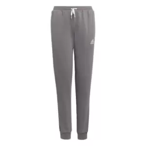 Image of adidas Entrada 22 Sweat Tracksuit Bottoms Kids - Grey