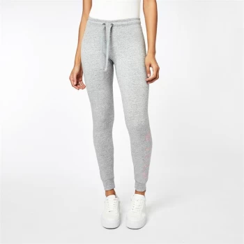 Image of Jack Wills Lingham Wills Logo Joggers - Grey Marl