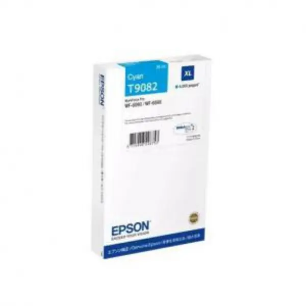 Image of Epson Cyan Ink Cartridge 39ml - C13T90824N EPT90824N EXREPT90824N