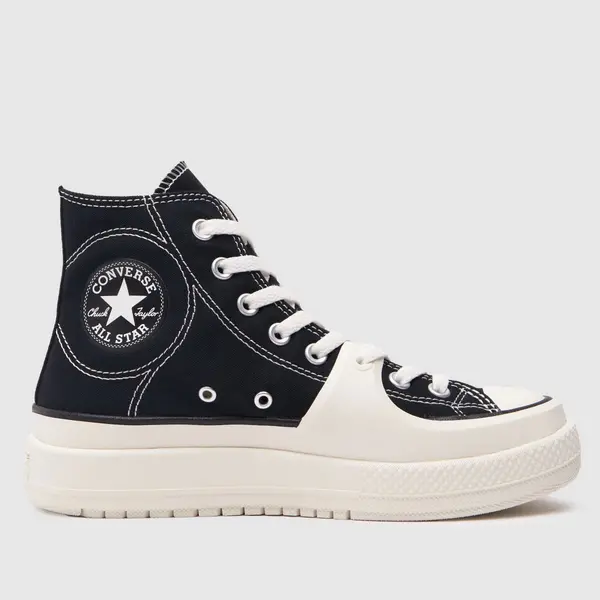 Image of Converse all star construct utility trainers in Black UK 8 (EU 42½)