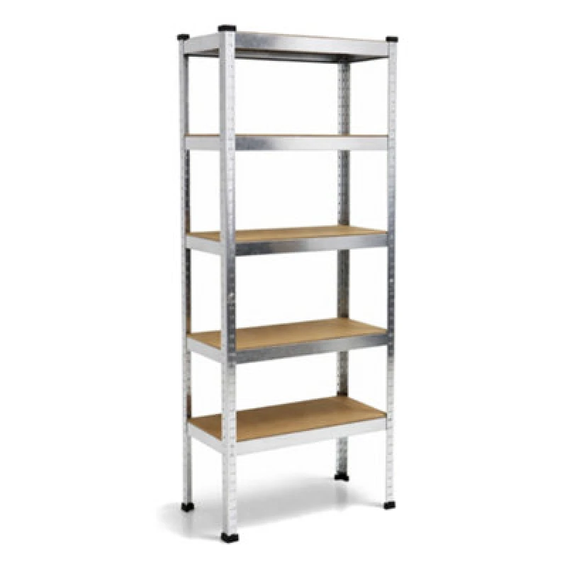 Image of Oypla 500Kg Heavy Duty 5 Tier Metal Storage Garage Shelving Racking