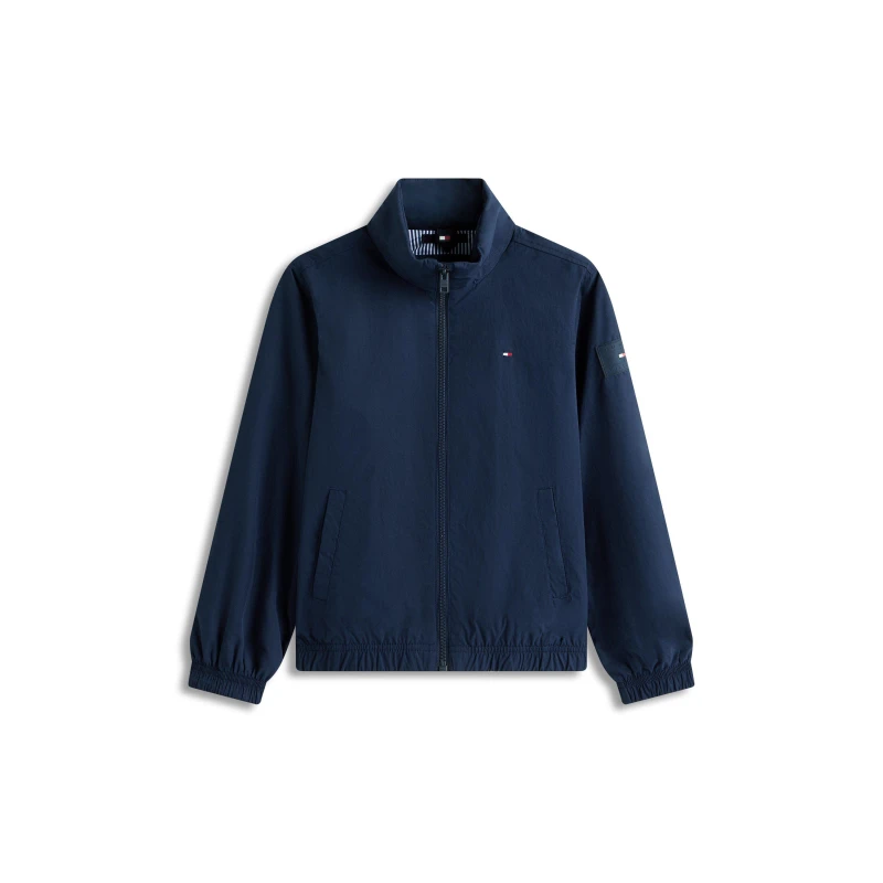 Image of Tommy Hilfiger Tommy Essential Jkt Jn62 Night Navy C1G male 10Y