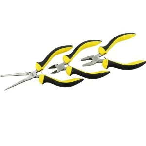 Image of Rolson 3 Piece Mini Pliers Set