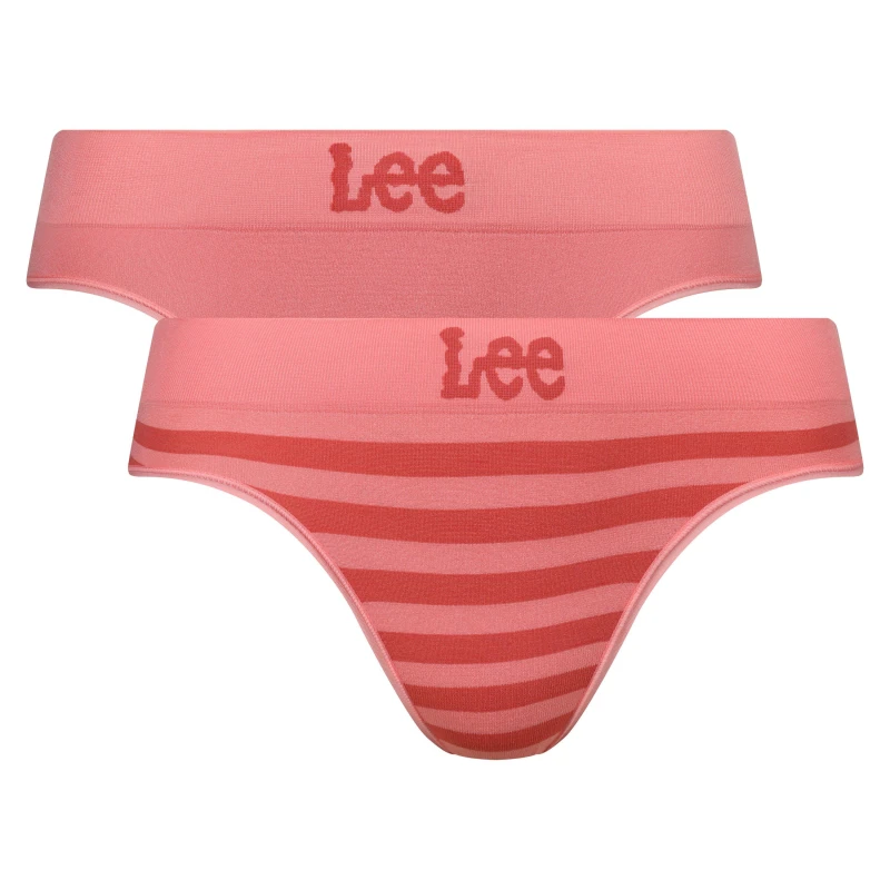 Image of Lee Briefs 2 Pack Set - Pink Pink 8