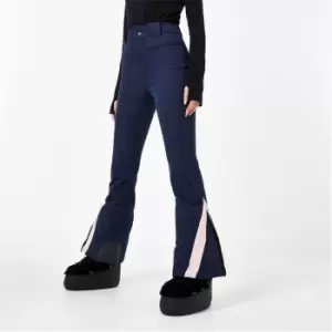 Image of Jack Wills Colour Block Flared Ski Pants - Blue