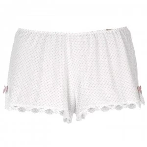 Image of Dorina Spot Print Pyjama Shorts - Pink DOT 417