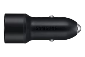 Image of Samsung Power Dual Car Charger (15W) in Black (EP-L1100WBEGEU)