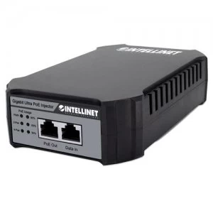 Image of Intellinet PoE Injector 10/100/1000 Mbps 95W (UK 3-pin plug)