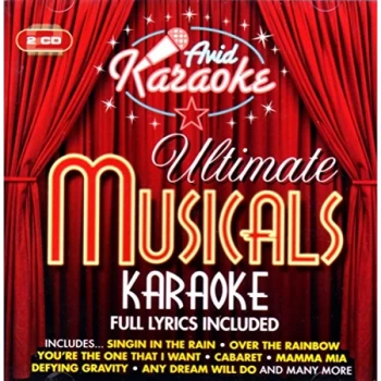 Image of Various Artists - Ultimate Musicals Karaoke CD
