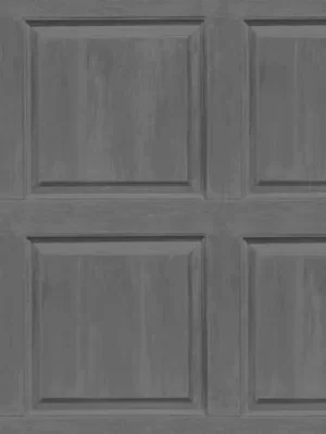 Image of Arthouse Arthouse Artistick Washed Panel Charcoal Wallpaper