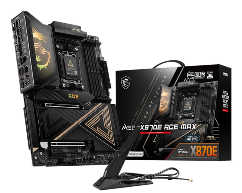 Image of MSI MEG X870E ACE MAX motherboard AMD X870E Socket AM5 ATX MEG X870E ACE MAX