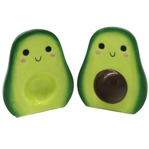Image of Avocado Ceramic Salt and Pepper Set
