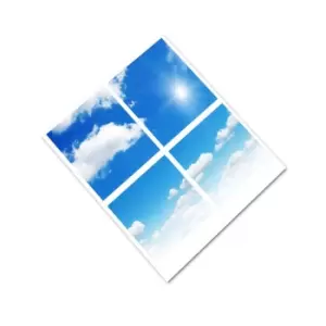 Image of ENER-J Sky Cloud LED Panel 3D Version 60X60cm 40W 2 Yrs Warranty (pack Of 4)