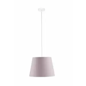 Image of Dexter Dome Pendant Ceiling Light Pink, 38cm, 1x E27