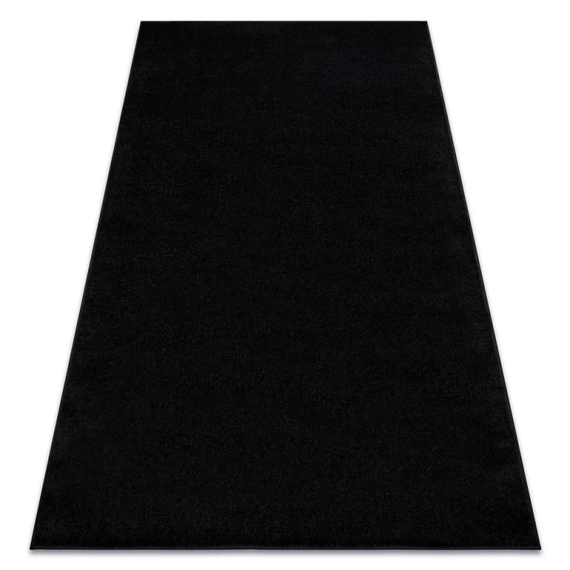 Image of RugsX Eton Plus Rug in Black Size: 200cm x 200cm Black Unisex 200cm x 200 cm