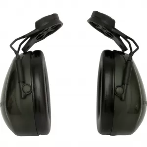 Image of 3M Peltor Optime II H520P3E Green Over-the-Head Earmuffs
