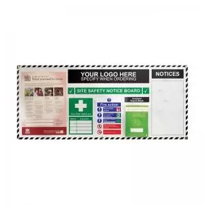 Image of Site Safety Notice Board 2, Safety Station, ACP 700mm x 1600mm