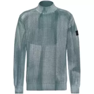 Image of BOSS Katreat Knitted Sweater - Green