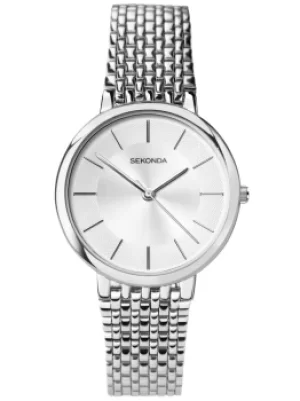 Image of Sekonda Mens Silver Tone Bracelet Watch 1618
