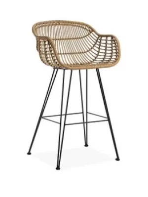 Image of Lpd Furniture Set Of 2 Rafferty Carver Barstools