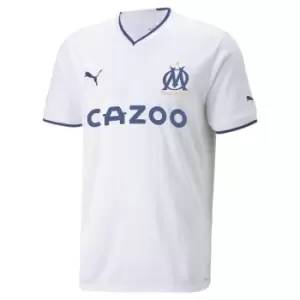 Image of Puma Marseille Home Shirt 2022 2023 Adults - White